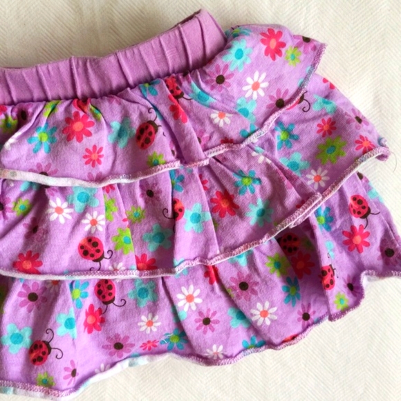 vintage oshkosh b'gosh 2-piece floral outfit set 3 months baby girl - Picture 4 of 7